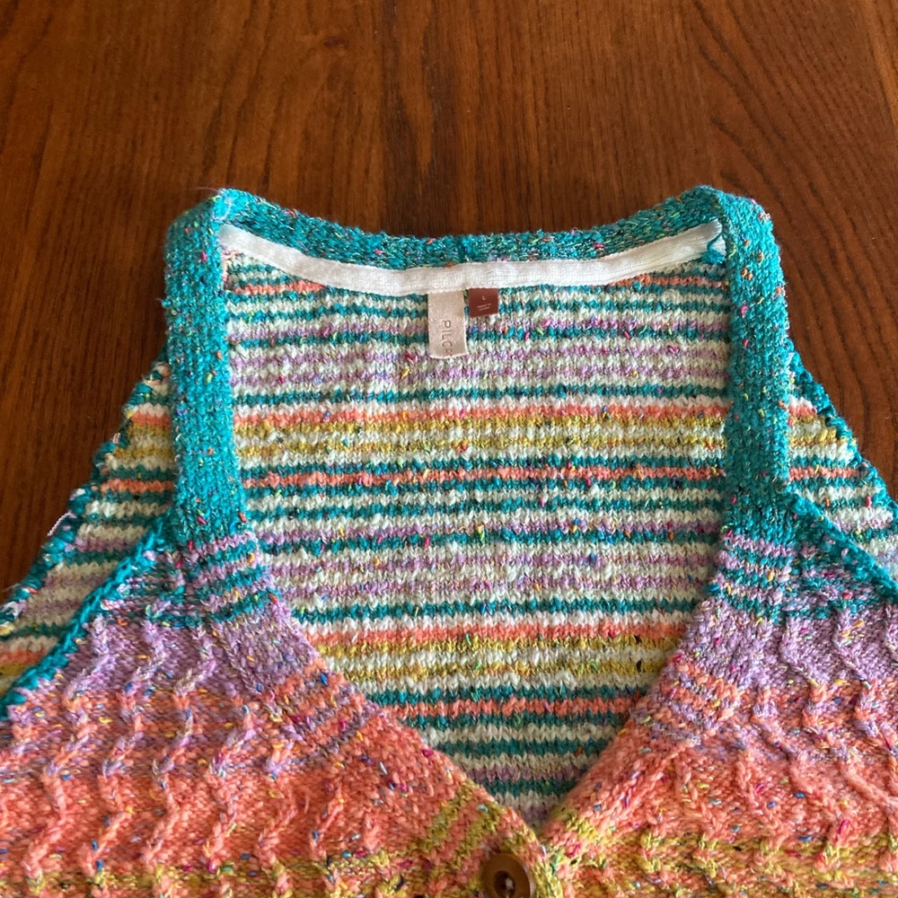 Anthropology Pilcrovest top - Picture 2 of 4